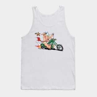 Low Brow Born to Ride Tank Top